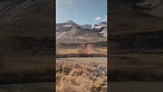Sierra Nevada Mountains From Amtrak California Zephyr! - Part 2