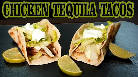 I made Tequila-Chicken Tacos with Homemade Fire Roasted Salsa using the MESA 400M Grill!!!