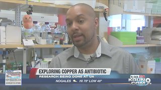 UA researchers explore possibility of copper serving as antibiotic