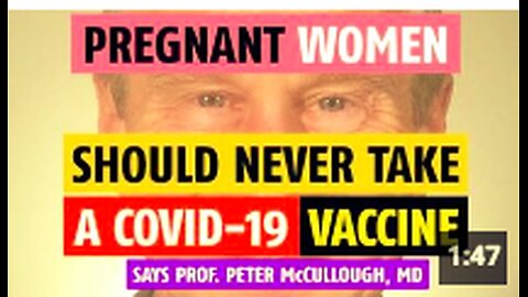 Pregnant women should never take a COVID-19 vaccine