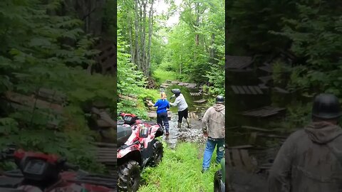 No thanks, rather not have a flat. #trailmaintenance #grrr #workwork #atv #oakhillcrew #ohcnb