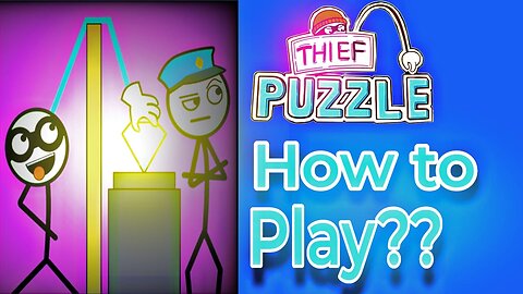 Brain game ever with thief puzzle level 143 to 180 gameplay