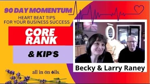 What is our CORE Rank, and "KIP" = key performance indicators for your network marketing business
