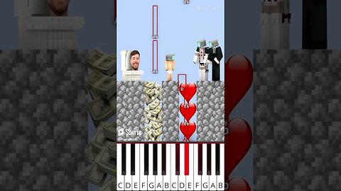 Do You Choose Family Love Or Money? (@BabySchool.)MrBeast Or Camera Family - Octave Piano Tutorial