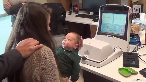 Baby Boy Smiles When He Hears Mom And Dad’s Voices For Very First Time