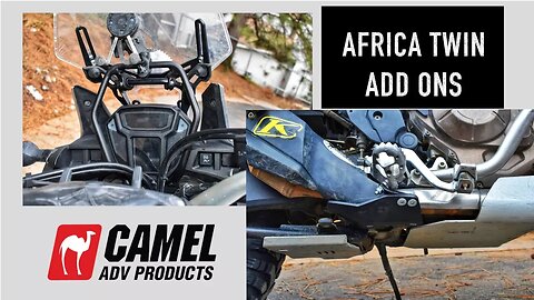 Honda Africa Twin Camel ADV Products Install Review