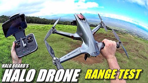 HALO DRONE Range Test - How far will it go?