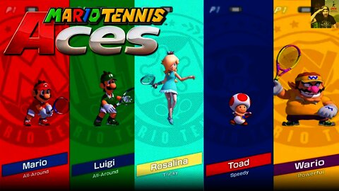 Mario Tennis Aces - Dataminers Leak FULL Character Roster & Boss List!
