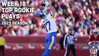 Top rookie plays Week 18