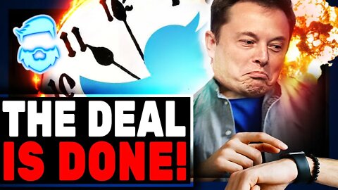 Elon Musk Officially Buys Twitter! It's Done & The Media Is LOSING Its MINDS