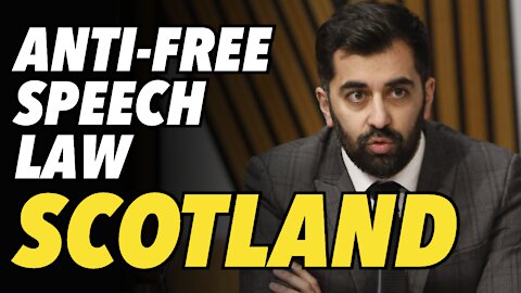 Scotland passes dangerous and oppressive "anti-free speech" law