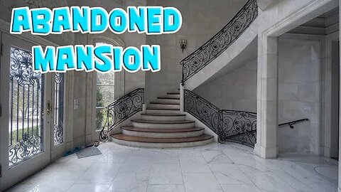 Exploring a Bankrupt Millionaires Beautiful Abandoned Mansion!
