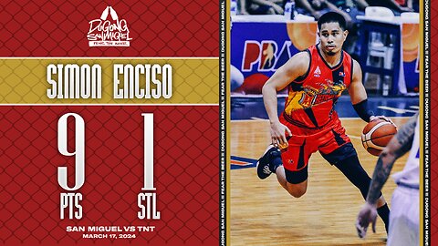 Simon Enciso Highlights [San Miguel vs TNT | Mar. 17, 2024]