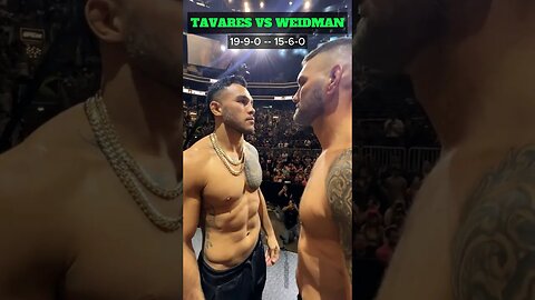Chris Weidman vs. Brad Tavares: UFC 292 Face-off #ufc292 #mma #shorts