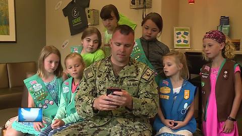 Girl Scouts send sweet surprise to sailors serving overseas