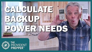 Calculate Backup Emergency Power Requirements Using a Power Consumption Meter