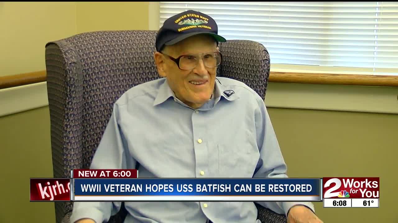 WWII vet hopes USS Batfish can be restored
