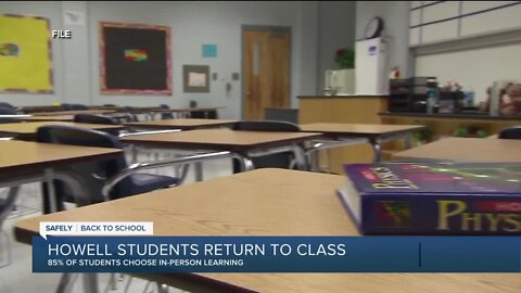 Students in Howell return to class