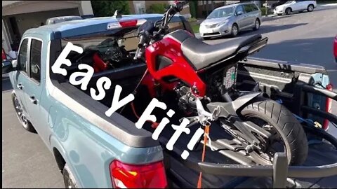 Fitting A Honda Grom In The Ford Maverick Truck Bed