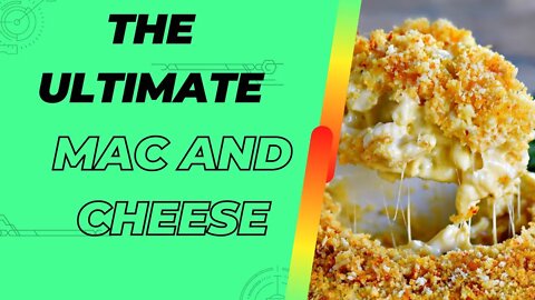 Creamy And Thick Mac & Cheese With The Heavenly Gold Topping