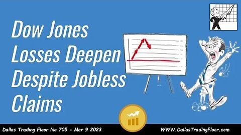 Dow Jones Losses Deepen Despite Jobless Claims