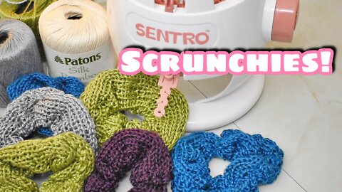 How to Knit Scrunchies on the Sentro Knitting Machine