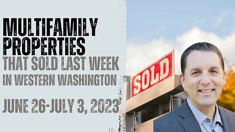 Last Week's Multifamily Sales in Western Wa | June 26-June 3, 2023