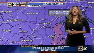 FORECAST: Icy Travel Concerns