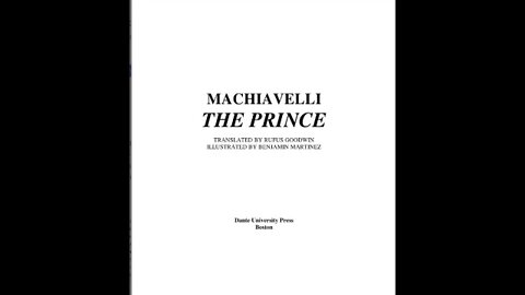 The Prince by Niccolo Machiavelli