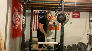 Front squats 1/27/22 190 for 10