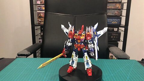 Mu Model IDW Star Saber - Part 3 - The Torso and final assembly