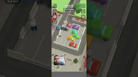 Parking Jam 3D Level 56 #shorts #gameday #gamers #parkingjam3d #game #gameplay