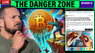 BITCOIN ENTERS THE PRE HALVING DANGER ZONE | BLACKROCK LEAK | LARRY FINK 85% BITCOIN ALLOCATION