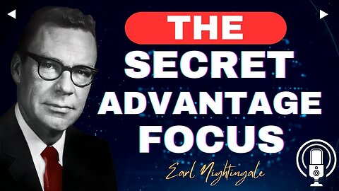 The secret advantage - By Earl Nightingale - Big Subtitles in English, (quality recording)