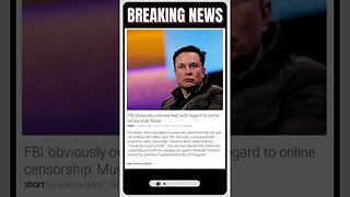 Latest Information | Elon Musk Exposes FBI Overreach on Internet Censorship! | #shorts #news