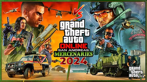 Grand Theft Auto V : GTA Online | San Andreas Mercenaries Now Available