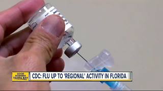 23 states showing widespread flu outbreaks