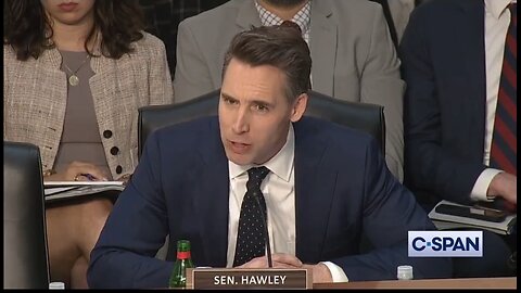 Sen Josh Hawley Rips Boeing CEO’s Priorities