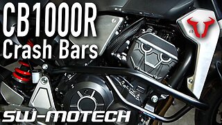 SW-Motech Crash Bars | Fitted to CB1000R