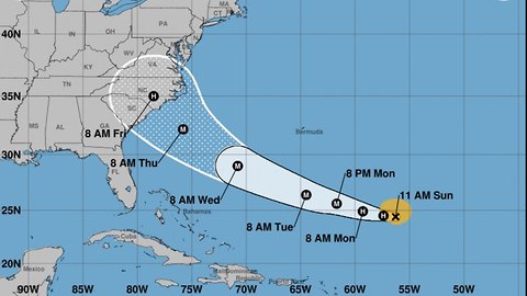 Tropical Storm Florence Is Now A Hurricane