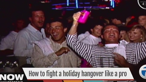 How to fight a holiday hangover