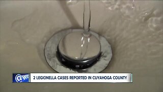 Two cases of Legionnaires' disease diagnosed in Cuyahoga County