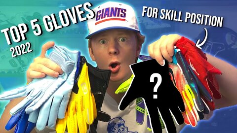 Best Receiver Gloves of 2022! Top 5 Skill Position Football Gloves