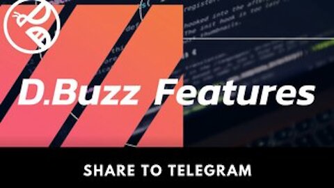 D.Buzz Features : Share to Telegram