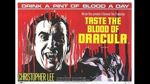 Trailer - Taste The Blood of Dracula - 1970