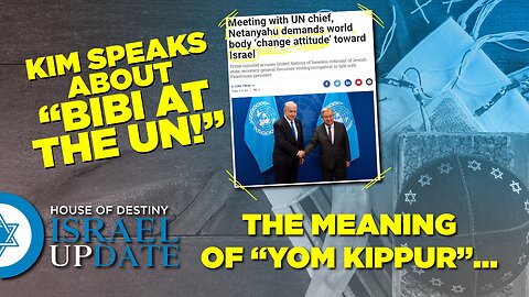 Kim Clement Speaks From Israel About Bibi At The UN In 2011 // The Meaning Of Yom Kippur