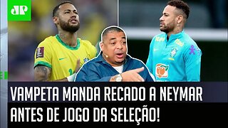 "Eu só vou dar UM CONSELHO pro Neymar: ó..." Vampeta É DIRETO antes de Brasil x Chile!