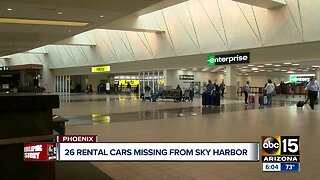Three rental car employees arrested for stealing vehicles from Sky Harbor
