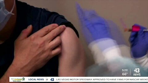 Nevada is playing catch up after severe weather delayed vaccine shipments