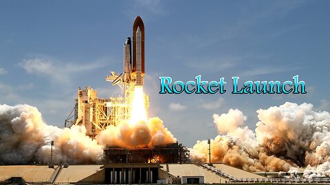 Launching Of Satellite Rocket from Earth to Space Stock footage Free HD Videos - no copyright